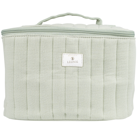 Vanity de voyage Femme (26x20x18) - Gaze de coton - Coloris Vert