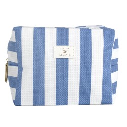 Trousse de toilette Femme (21x15x10) - Nid D'abeille rayée