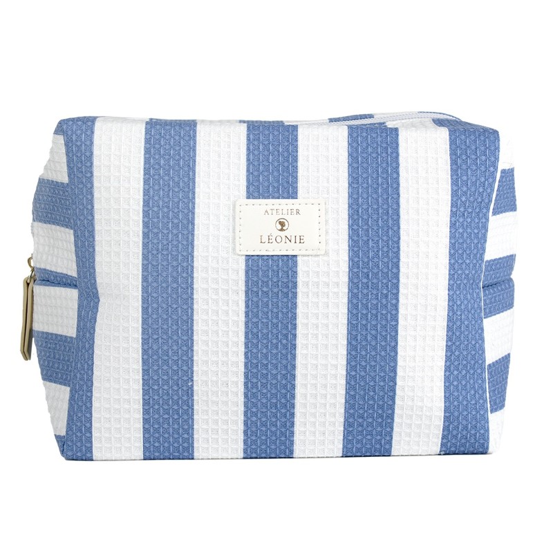 Trousse de toilette Femme (21x15x10) - Nid D'abeille rayée