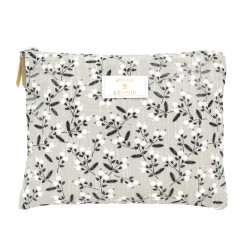 Pochette de toilette Femme (21x17) - Jute imprimé