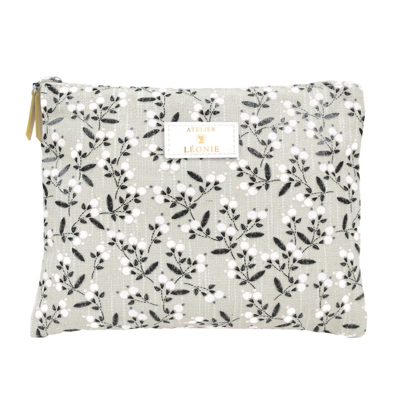 Pochette de toilette Femme (21x17) - Jute imprimé