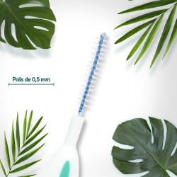 Lot de 5 brossettes interdentaires 0,5 mm - Feel Natural