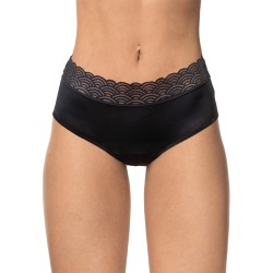 Culotte Menstruelle Dentelle Noir